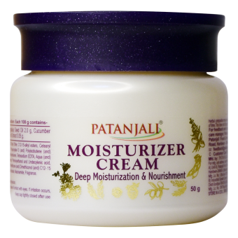Зволожуючий крем для обличчя 50 г, Патанджалі; Moisturizer cream, 50 g, Patanjali