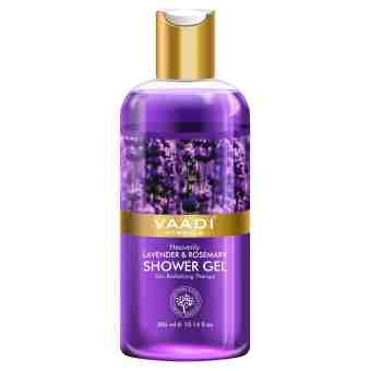 Гель для душа "Небесная лаванда и розмарин" 300 мл, Ваади; Heavenly lavender & rosemarry shower gel 300 ml, Vaadi