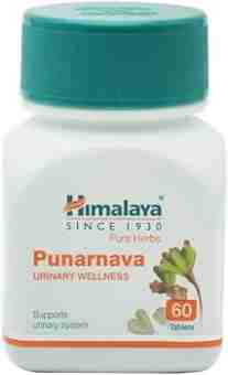 Пунарнава,лікування сечостатевої системи, 60 таб, Хімалая; Punarnava, 60 tab, Himalaya