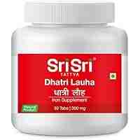 Дхатрi Лауха, проти анемії, 30 таб., Шрi Шрi Аюрведа; Dhatri Lauh 30 tab., Sri Sri Ayurveda
