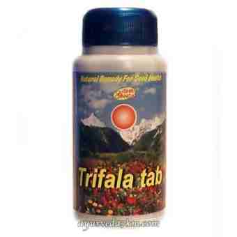 Трифала 100 таб., дозировка 166 мг, Шри Ганга; Trifala 100 tabs, Shri Ganga