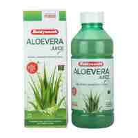 Сок Алоэ вера с мякотью 1 л, Бэйденат; Aloevera juice with pulp 1 l, Baidyanath