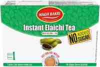 Растворимый чай с кардамоном (без сахара) Вагх Бахри, 80 г; Instant Tea Premix Elaichi (no added sugar) Wagh Bakri, 80 g