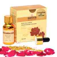 Сыворотка (серум) для лица c розой и золотом 15 мл, Саттва Аюрведа; Rose gold oil face serum 15 ml, Sattva Ayurveda