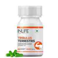 Трибулус Терестрис для мужчин, 500 мг., 60 веган.капс., Инлайф; Tribulus Terrestris For Men, 500 mg., 60 veg.caps., Inlife