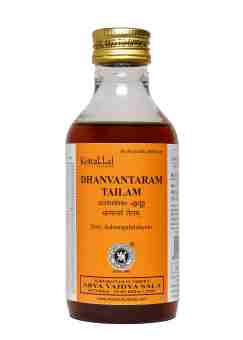 Дханвантарам Тайлам 200 мл, Коттаккал; Dhanvantaram Tailam 200 ml., Kottakkal ayurveda