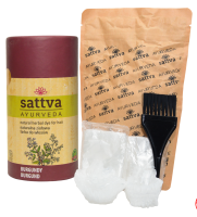 Хна для волос  "Бургунд" 150 г, Саттва Аюрведа; Sattva Ayurveda Henna Burgundy 150 g