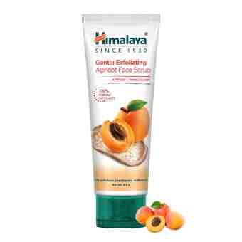 Нежный отшелушивающий скраб для лица с абрикосом 100 г, Хималая; Gentle exfoliating apricot face scrub 100 g, Himalaya