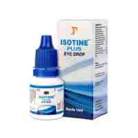 Айсотин Плюс, аюрведические глазные капли 10 мл, Джагат Фарма; Isotine Plus eye drop, 10 ml, Jagat Pharma