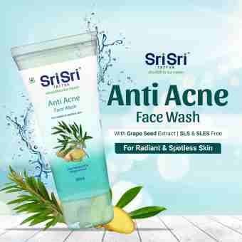Засіб для вмивання проти акне 60 мл, Шрі Шрі Таттва; Anti acne face wash 60 ml, Sri Sri Tattva
