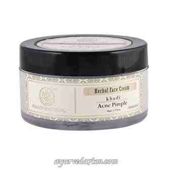 Крем для обличчя проти акне 50 г, Кхаді; Herbal face cream acne pimple 50 g, Khadi