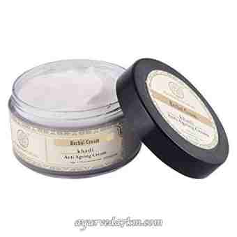 Крем для обличчя антивiковий iз маслом гарцинії 50 г, Кхадi; Khadi Antiagein cream 50 g