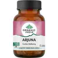 Арджуна 60 капс., дозировка 400 мг, Органик Индия; Arjuna 60 caps., Organic India