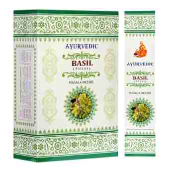 Благовония Базилик 15 г, Аюрведик; Ayurvedic Basil 15 g