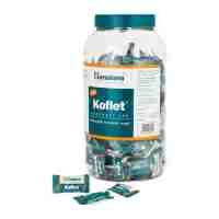 Леденцы от кашля  Кофлет 200 шт./банка, Хималая; Koflet Lozenges 200 pcs / jar, Himalaya