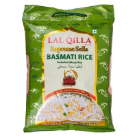 Рис Басмати пропаренный 5 кг, Лал Килла; Lal qilla basmati rice parboiled meza 5 kg