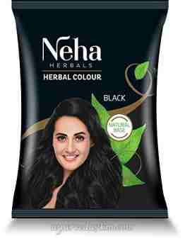 Хна для волос черная 20 г, Неха; Neha Herbal colour black 20 g