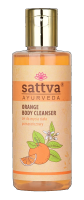 Гель для душа "Апельсин" 210 мл, Саттва Аюрведа; Body wash Orange 210 ml, Sattva Ayurveda