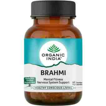 Брахмі 60 капс., дозування 350 мг, Органік Індія; Brahmi 60 caps., Organic India