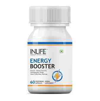 Підсилювач енергії 500 мг, 60 веган.капс., ІнЛайф; InLife energy booster 500 mg 60 veg.caps.