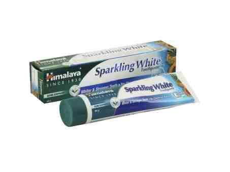 Зубная паста отбеливающая Спарклин Вайт, 80 г, Хималая; Sparkling white 80 g, Himalaya