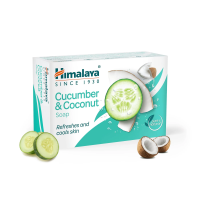 Аюрведичне  мило Огірок  та Кокос 125 г, Хімалая; Cucumber & Coconut Soap 125 g, Himalaya
