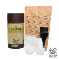 Хна для волос  "Темно-коричневая" 150 г, Саттва Аюрведа; Sattva Ayurveda Henna Dark brown 150 g