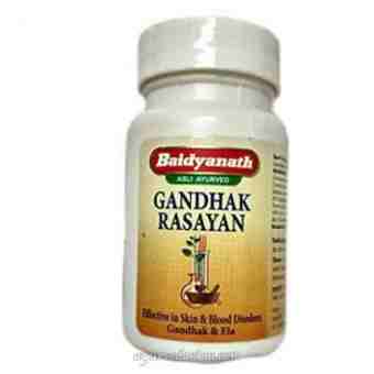 Гандак Расаяна 40 таб., Бейденат; Gandhak Rasayana 40 tab., Baidyanath