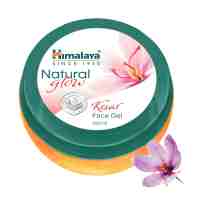 Гель для лица Натуральное сияние шафрана 100 мл, Хималая; Himalaya Natural Glow Kesar Face Gel 100 ml, Himalaya
