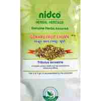 Гокшура порошок (Tribulus terrestris) 50 г, Нидко; Gokhru Fruit churn (Tribulus terrestris)  50 g, Nidco