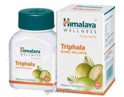 Трифала 60 таб.,  дозування 250 мг, Хiмалая; Triphala 60 tab., Himalaya
