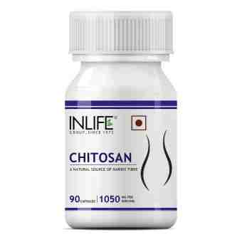 Хитозан 90 капс., дозировка 1050 мг, Инлайф; Chitosan 1050 mg, 90 caps., Inlife