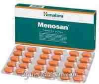 Меносан, для облегчения симптомов менопаузы, 60 таб., Хималая; Menosan 60 tab., Himalaya