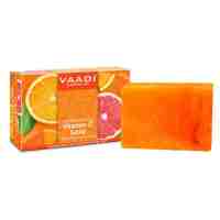 Мыло с витамином С и гиалуроновой кислотой 75 г, Ваади; Vitamin C Soap with Hyaluronic Acid 75 g, Vaadi Herbals