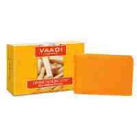 Мыло натуральное с сандалом, шафраном и куркумой 75 г, Ваади; Divine Sandal Soap with Saffron & Turmeric 75 g, Vaadi