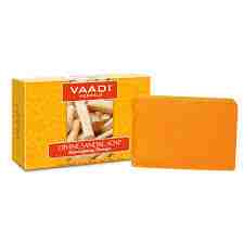 Мыло натуральное с сандалом, шафраном и куркумой 75 г, Ваади; Divine Sandal Soap with Saffron & Turmeric 75 g, Vaadi