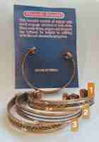 Медный оздоровительный браслет  магнитами ; Copper health bracelet with magnets