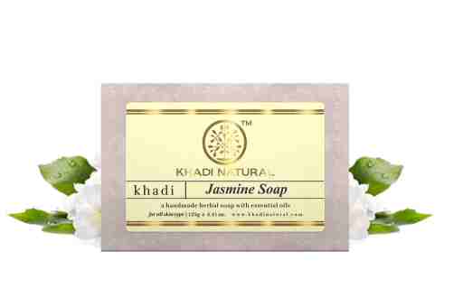 Аюрведичне мило Жасмин 125 г, Кхаді; Jasmine Herbal Soap 125 g, Khadi Natural