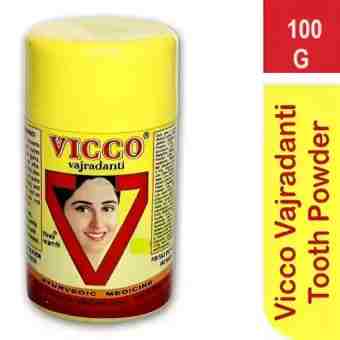 Зубной порошок Ваджраданти 100 г, ВИККО; Vajradanti Toothpowder 100 g, VICCO