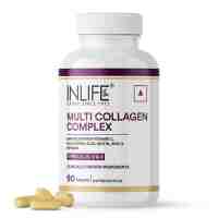 Мультиколлагенновый комплекс 90 таб., Инлайф; Inlife Multi Collagen Complex Supplement, 90 tabs.