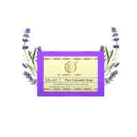 Аюрведическое мыло Чистая лаванда 125 г, Кхади; Pure lavander 125 g, Khadi Natural