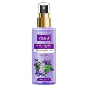 Тоник - спрей натуральный Лавандовая вода 110 мл, Ваади; Natural Skin Toner Lavender Water 110 ml, Vaadi