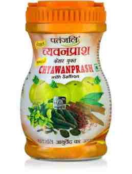 Чаванпраш с шафраном 1кг, Патанджали; Chyawanprash with Saffron, 1 kg, Patanjali