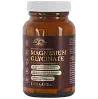 Магний глицинат 60 капсул, Сакред Ливс; Magnesium glycinate 60 caps., Sacred Leaves
