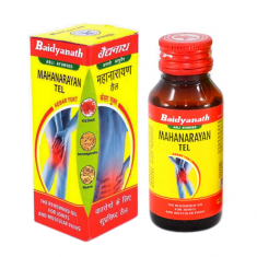 Массажне масло Маханараяна 50 мл., Бейденат; Mahanaryan oil 50 ml, Baidyanath