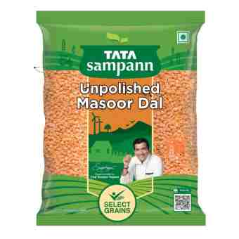 Майсур дал цілий нешліфований 500 г, Тата Сампанн,  Unpolished Masoor Dal whole  500 g, Tata Sampann