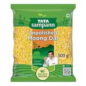 Мунг Дал нешліфований 500 г, Тата Сампанн, Moong Dal 500 g, Tata Sampann