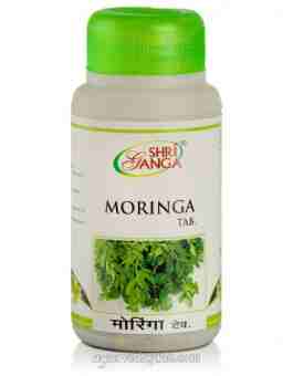 Морiнга, детокс и антиоксидант, 60 таб, Шрi Ганга; Moringa Tab, 60 tabs, Shri Ganga