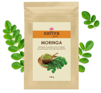 Моринга порошок 100 г., Саттва Аюрведа; Moringa powder 100 g, Sattva Ayurveda