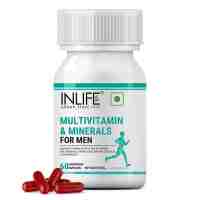 Мультивитаминная и минеральная добавка для мужчин 60 капс., ИнЛайф; Multivitamin & minerals for men 60 caps., InLife